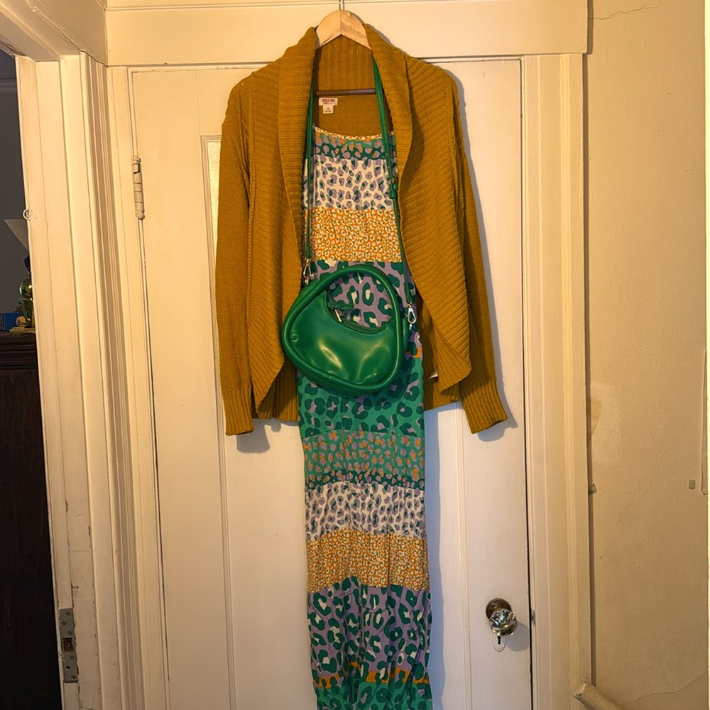 Maxi bright summer dress from London